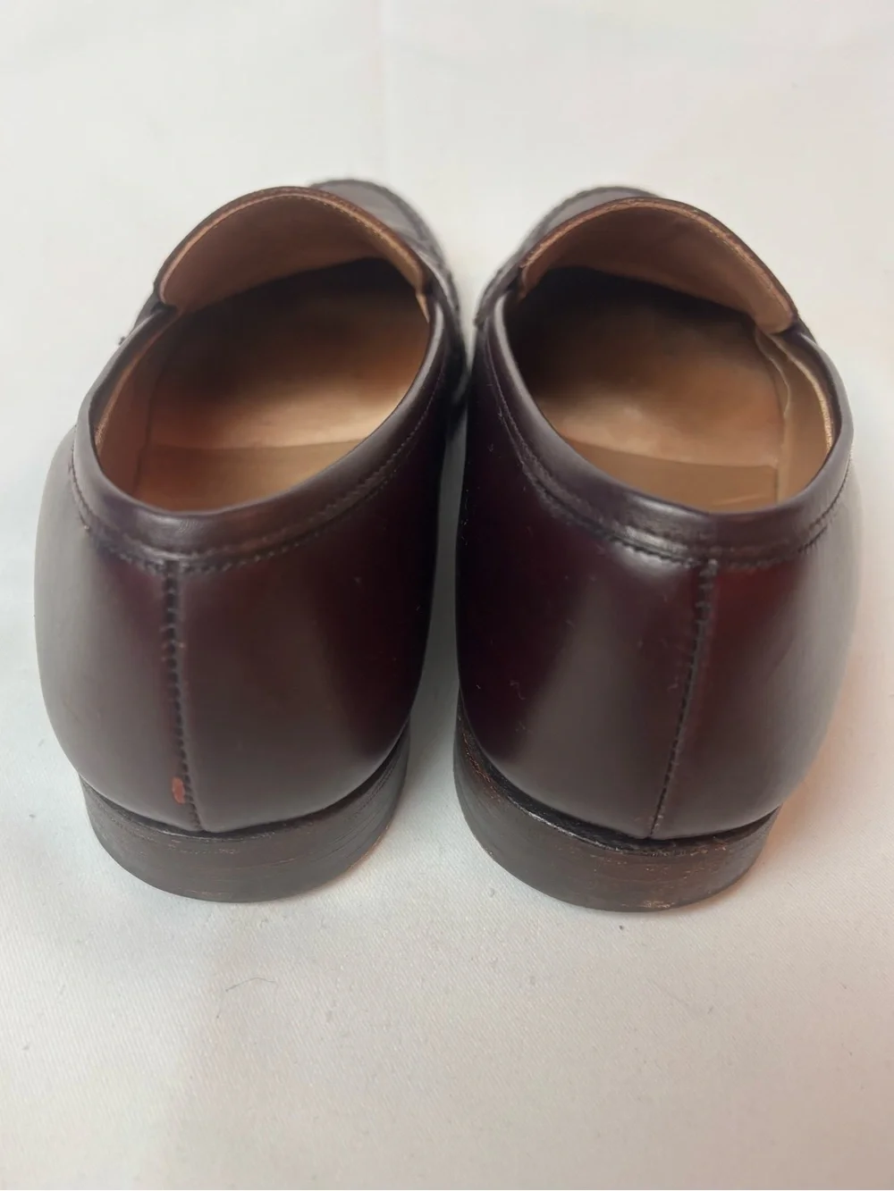 Crockett & Jones Boston Penny Loafer Cordovan Leather Men’s UK 7.5 E US 8.5 E